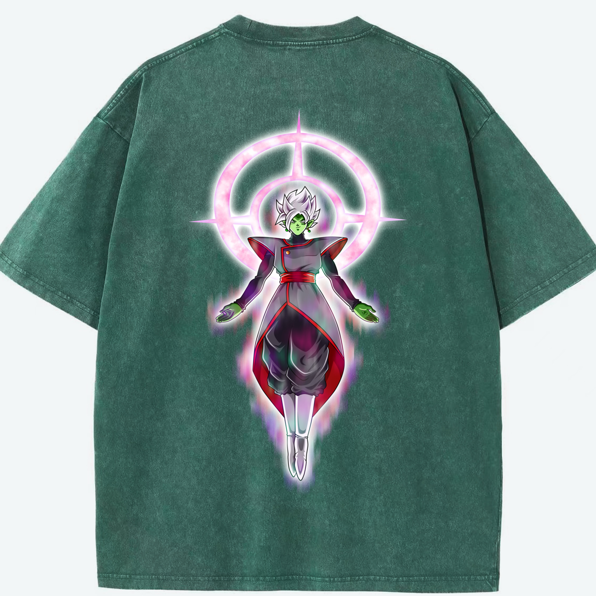（画像用） ドラゴンボール DRAGON BALL 綿100% ヴィンテージ風 半袖Tシャツ（背面プリント）